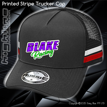 Load image into Gallery viewer, STRIPE Trucker Cap - Peter Blake
