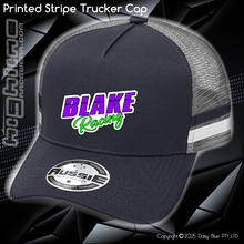 Load image into Gallery viewer, STRIPE Trucker Cap - Peter Blake

