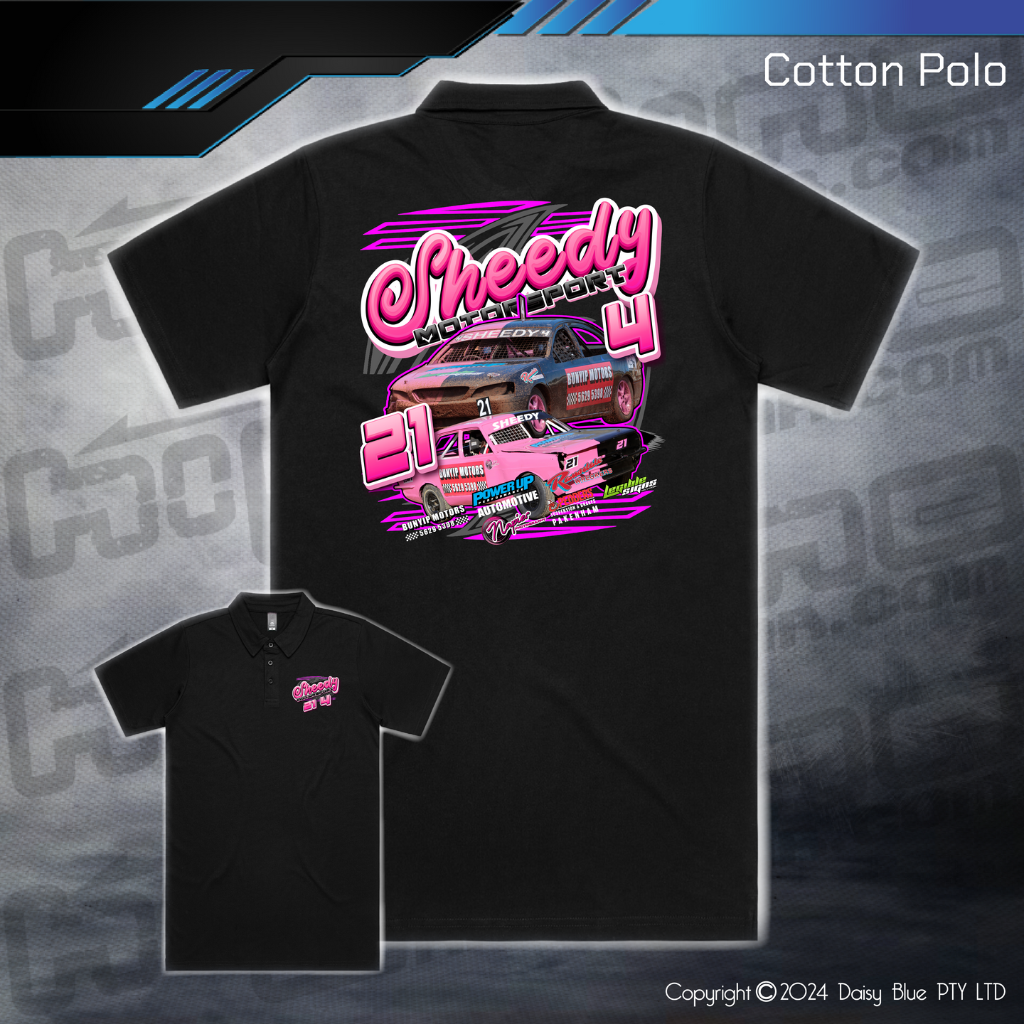 Cotton Polo - Sheedy Motorsport