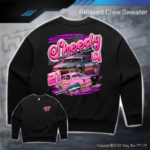 Relaxed Crew Sweater - Sheedy Motorsport