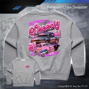 Relaxed Crew Sweater - Sheedy Motorsport