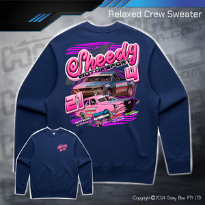 Relaxed Crew Sweater - Sheedy Motorsport