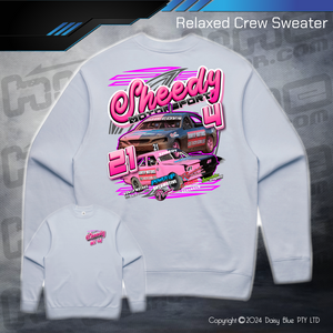 Relaxed Crew Sweater - Sheedy Motorsport