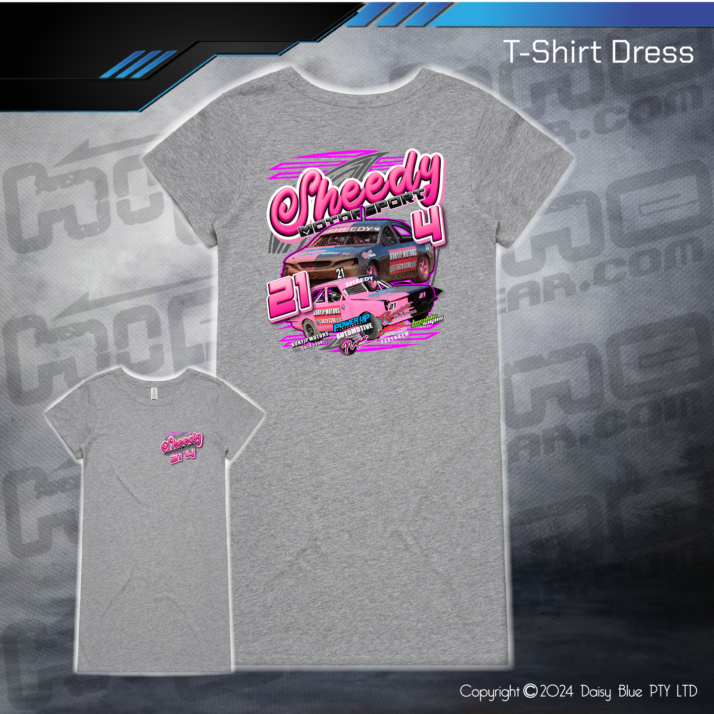 T-Shirt Dress - Sheedy Motorsport