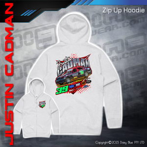 Zip Up Hoodie - Justin Cadman
