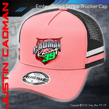 Load image into Gallery viewer, STRIPE Trucker Cap - Justin Cadman
