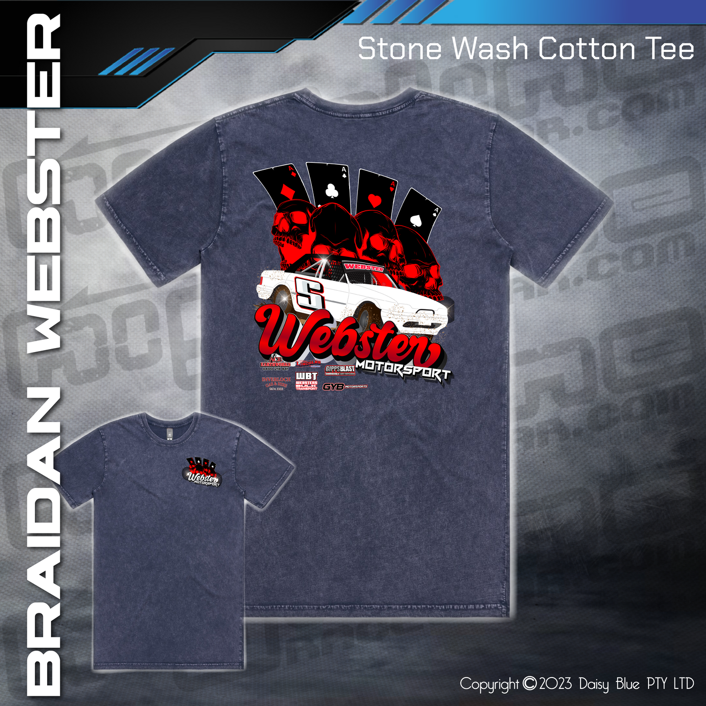 Stonewash Tee - Braidan Webster