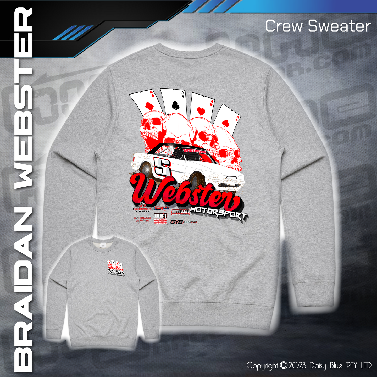 Crew Sweater - Braidan Webster