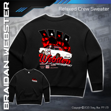 Load image into Gallery viewer, Relaxed Crew Sweater -  Braidan Webster
