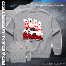 Load image into Gallery viewer, Relaxed Crew Sweater -  Braidan Webster
