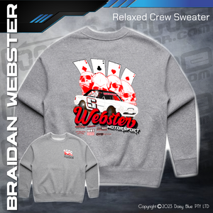Relaxed Crew Sweater -  Braidan Webster