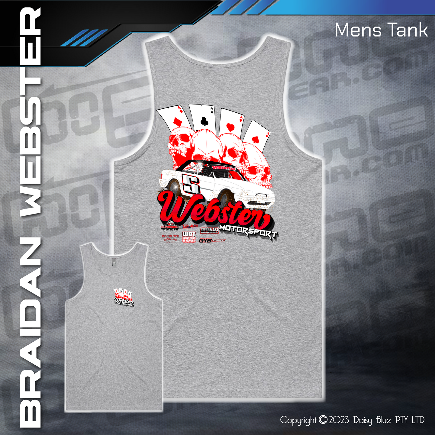 Mens/Kids Tank - Braidan Webster