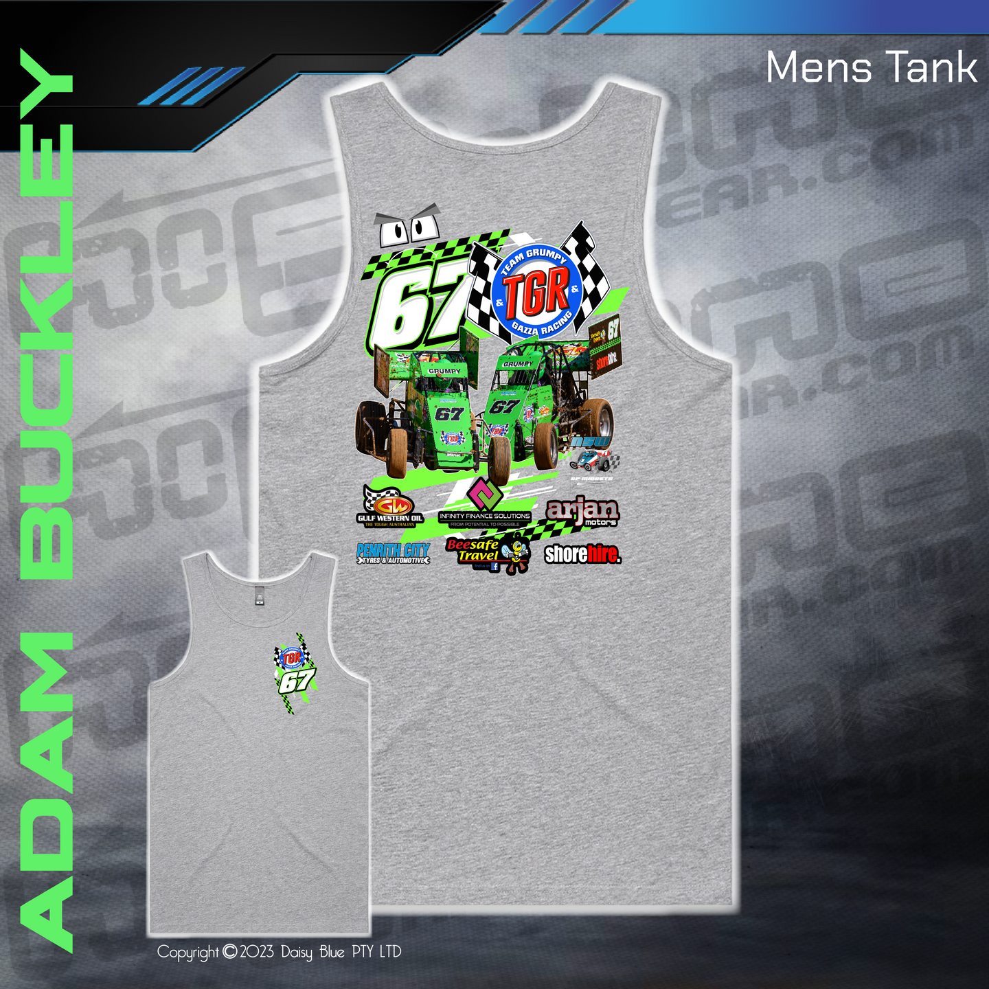 Mens/Kids Tank - Adam Buckley