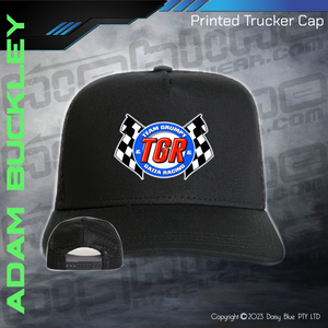 Printed Trucker Cap -  Adam Buckley