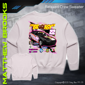 Relaxed Crew Sweater - Matthew Brooks