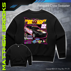 Relaxed Crew Sweater - Matthew Brooks