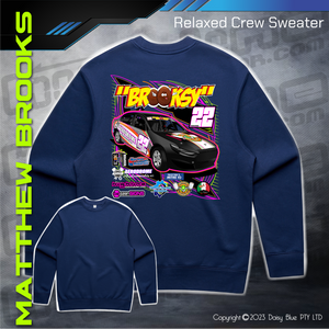 Relaxed Crew Sweater - Matthew Brooks