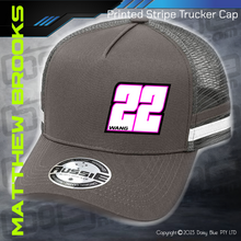 Load image into Gallery viewer, STRIPE Trucker Cap - Matthew Brooks
