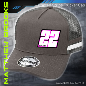 STRIPE Trucker Cap - Matthew Brooks