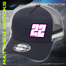 Load image into Gallery viewer, STRIPE Trucker Cap - Matthew Brooks
