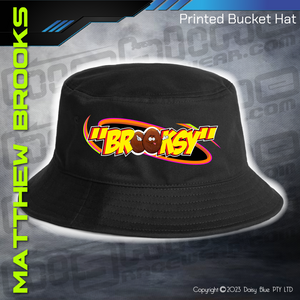 Printed Bucket Hat - Matthew Brooks