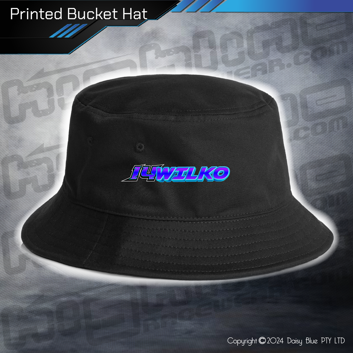 Printed Bucket Hat - Jared Wilkinson