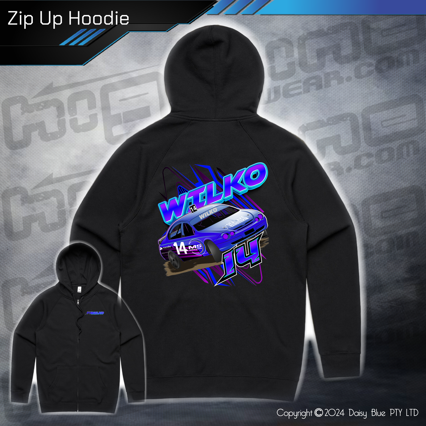 Zip Up Hoodie - Jared Wilkinson