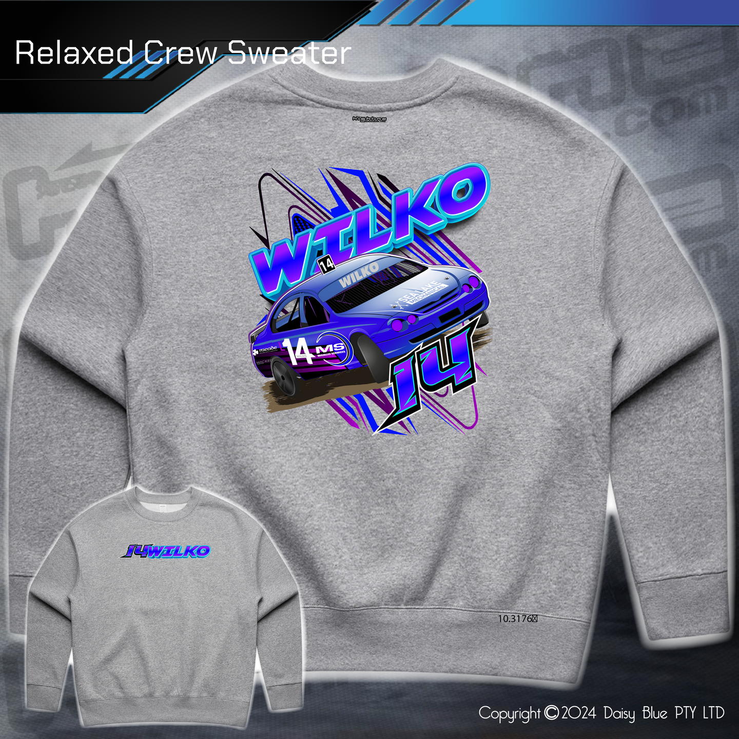 Relaxed Crew Sweater - Jared Wilkinson