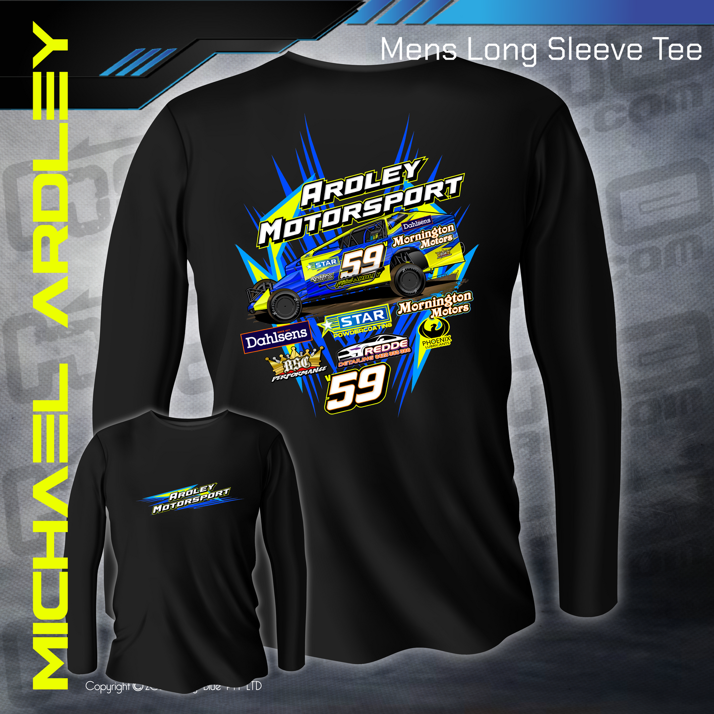 Long Sleeve Tee - Ardley Motorsport