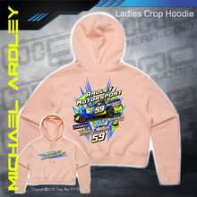 Load image into Gallery viewer, Ladies Crop Hoodie - Ardley Motorsport
