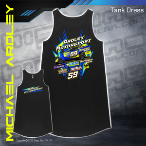 T-Shirt Dress - Ardley Motorsport