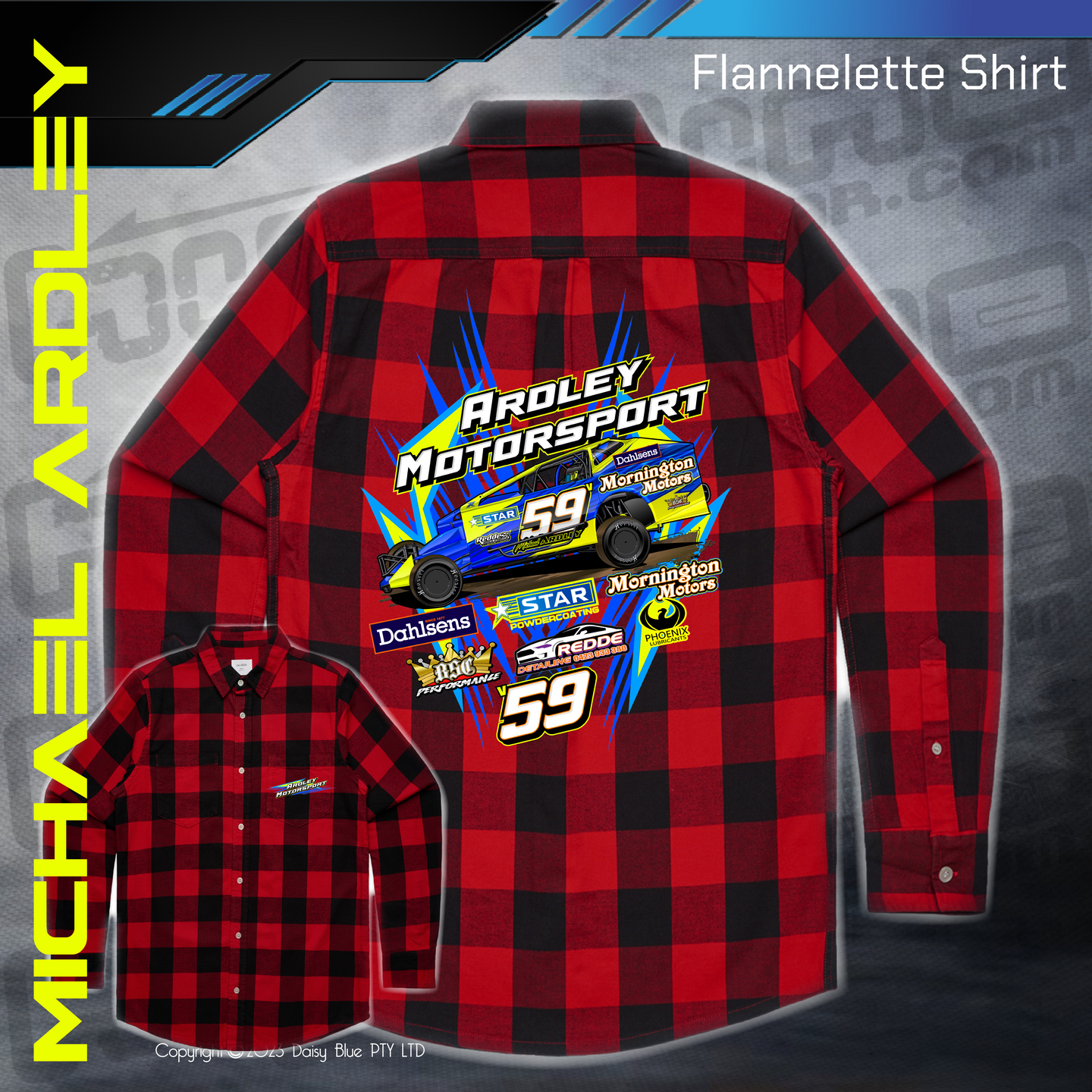 Flannelette Shirt - Mick Ardley