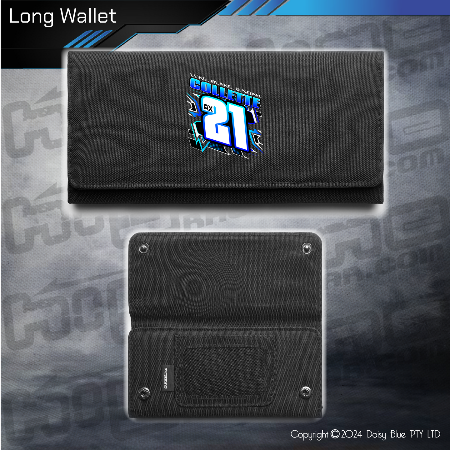 Long Wallet - Collette Racing