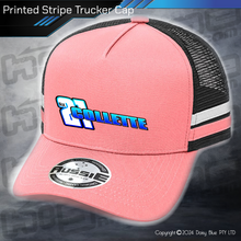 Load image into Gallery viewer, STRIPE Trucker Cap - Collette Racing
