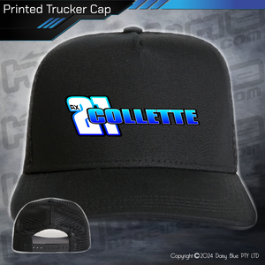 Printed Trucker Cap - Collette Racing