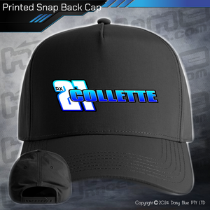 Printed Snap Back CAP - Collette Racing