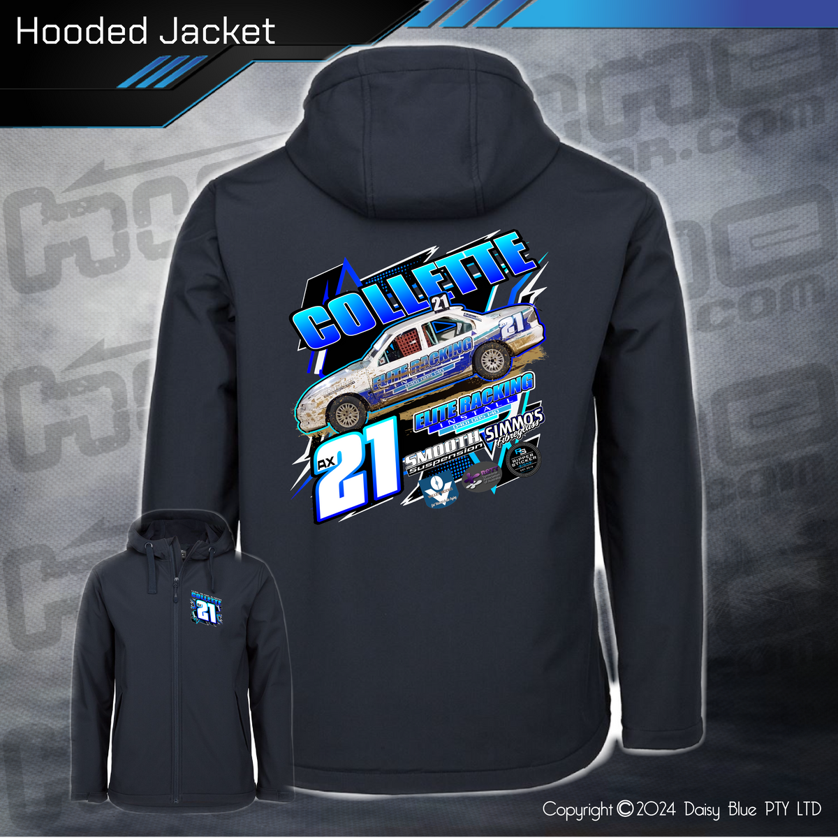 Hooded Jacket - Collette Racing – Highline Racewear