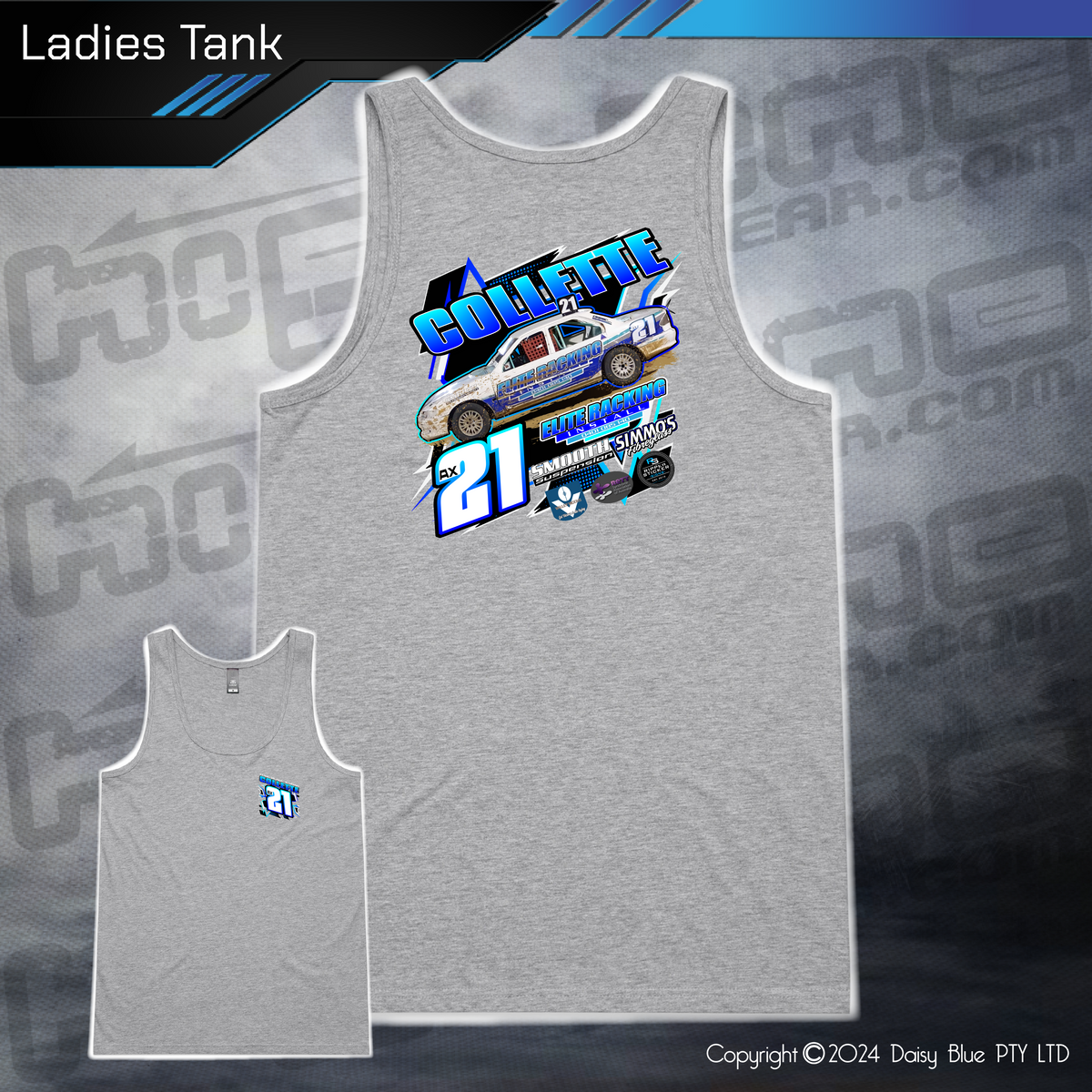 Ladies Tank - Collette Racing – Highline Racewear