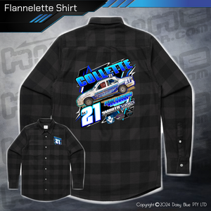 Flannelette Shirt - Collette Racing