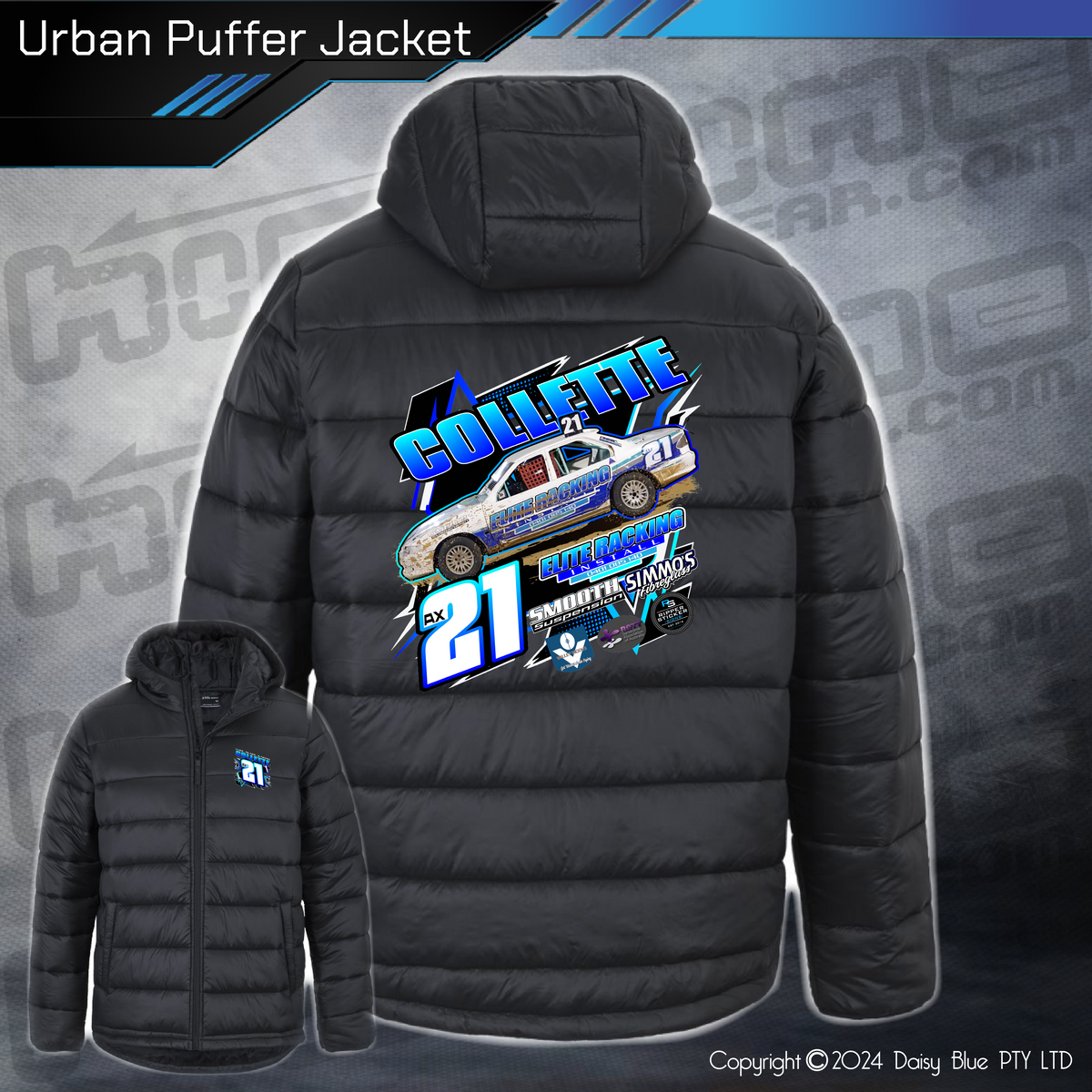 Puffer Jacket - Collette Racing – Highline Racewear