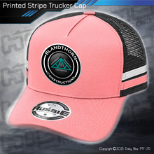 Load image into Gallery viewer, STRIPE Trucker Cap - Blandthorn Constructions
