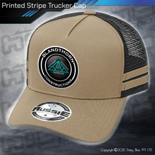 Load image into Gallery viewer, STRIPE Trucker Cap - Blandthorn Constructions
