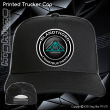 Load image into Gallery viewer, Printed Trucker Cap - Blandthorn
