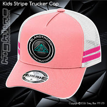 Load image into Gallery viewer, KIDS Stripe Trucker - Blandthorn
