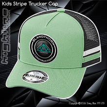 Load image into Gallery viewer, KIDS Stripe Trucker - Blandthorn
