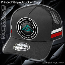 Load image into Gallery viewer, STRIPE Trucker Cap - Blandthorn
