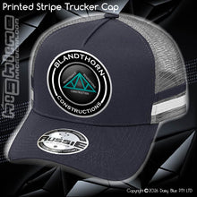 Load image into Gallery viewer, STRIPE Trucker Cap - Blandthorn
