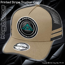 Load image into Gallery viewer, STRIPE Trucker Cap - Blandthorn
