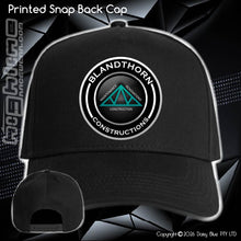 Load image into Gallery viewer, Printed Snap Back CAP - Blandthorn
