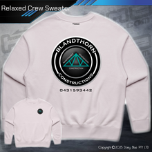 Load image into Gallery viewer, Relaxed Crew Sweater - Blandthorn Constructions
